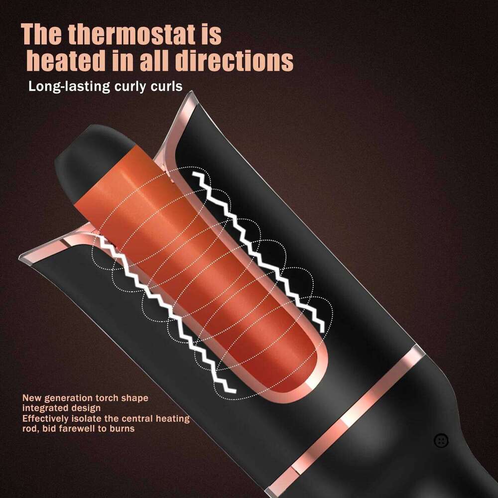 Auto Rotating Ceramic Automatic Styling Tool Iron Curling Wand Air Spin and Curl Curler Hair Waver 26Y0306