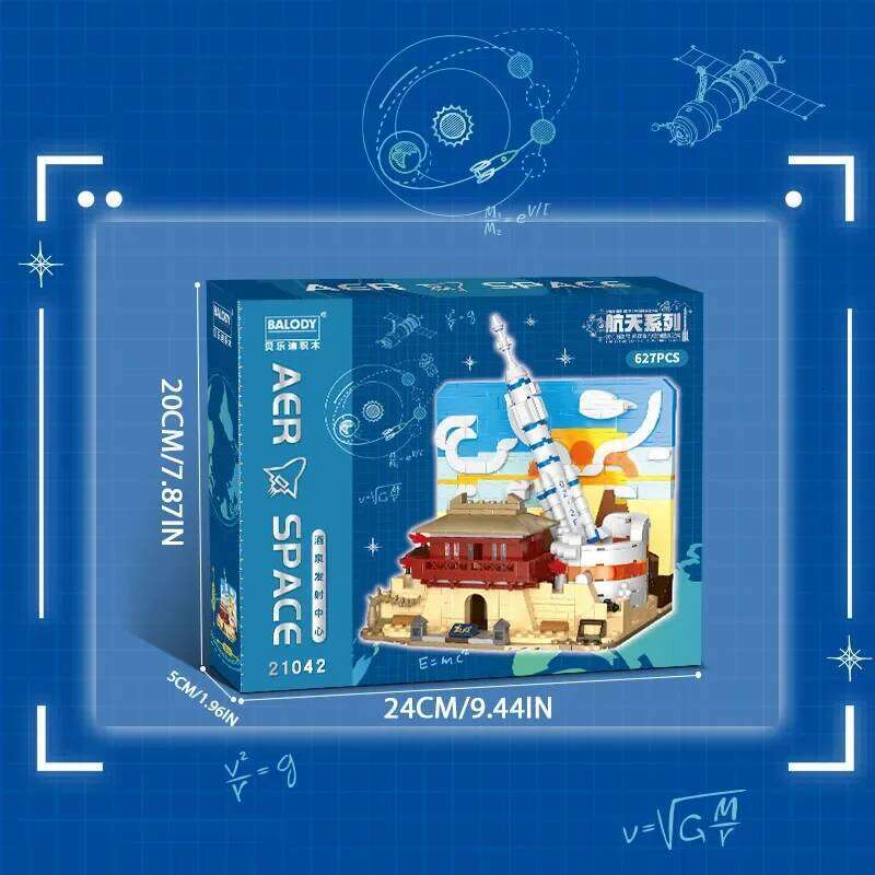 Rocket Launch Center Building Blocks Space Shuttle Assembly Bricks Boys Toys Model Desktop Decoration Children's Holiday Gifts Z260305