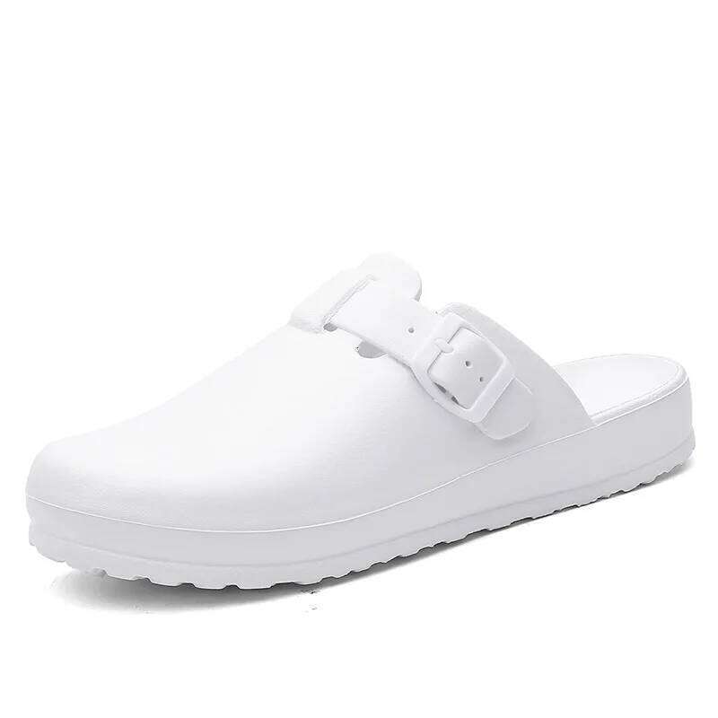 Litfun Fashion Clogs Anti-Slip Lab Waterproof Medical Women Men Working Slippers Shoes Nurses Soft Eva Slides