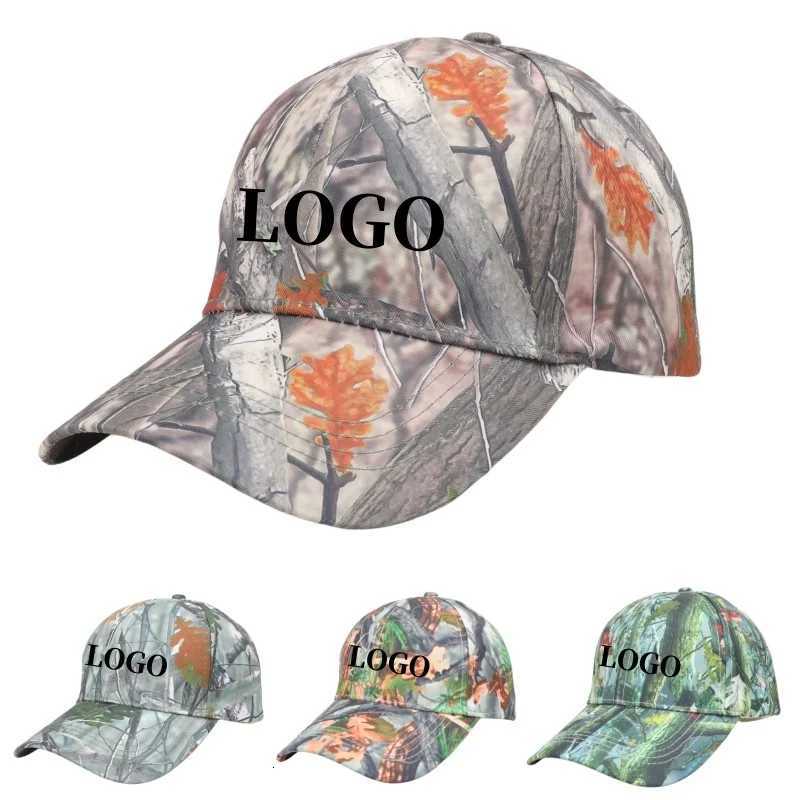 Men Camouflage Sun Cap Embroidery Baseball Cap New Outdoor Adjustable Adult Shading Printed Golf Training Womens hat Visor Hat S260306