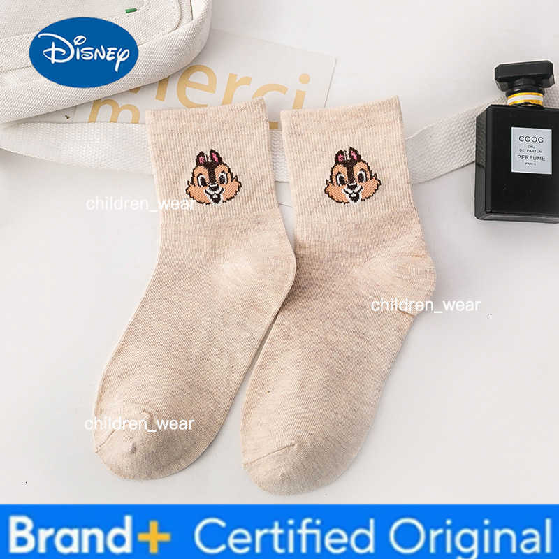 Disney Mickey Minnie Mouse Womens Printed Socks Comfort Autumn Winter Socks Medium Tube Sock Kawaii Girls Boy Socks H260306