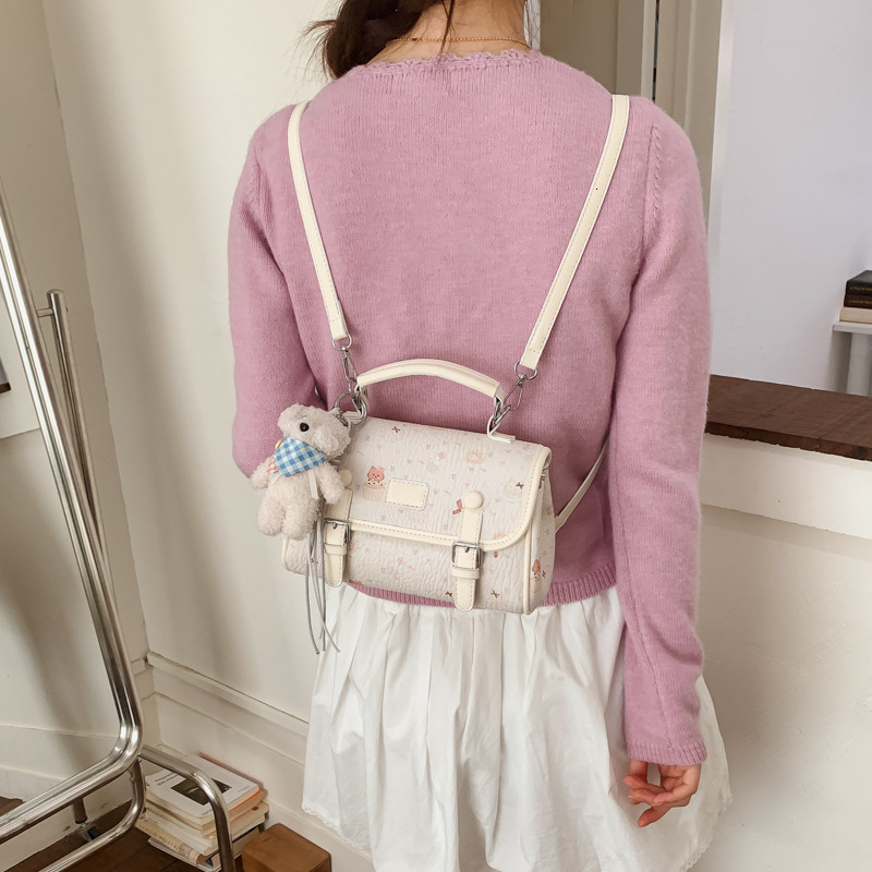 High end spring new luxury handbag small square bag shoulder bag multifunctional women's crossbody bag designer bag