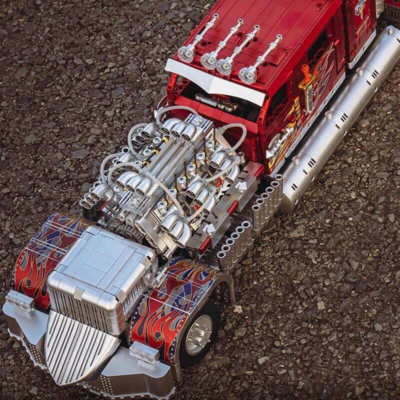 3485PCS Heavy Truck Model Building Blocks Toys Sets Desktop Ornaments Vehicle Bricks For Children Adult Birthday Christmas Gifts Z260305