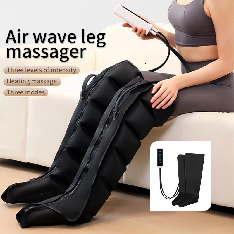 Electric Foot Air Pressure Leg Massager Kneading Squeezing Deep Relaxation Calf With Remote Control 260304
