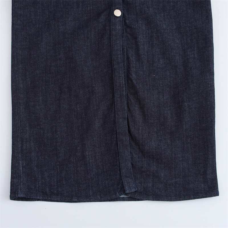Basic & Casual Dresses Fashion Denim Dress Women's Lace Up Sleeveless High Waisted Pleated Dresses 2026 Summer New Lady Elegant