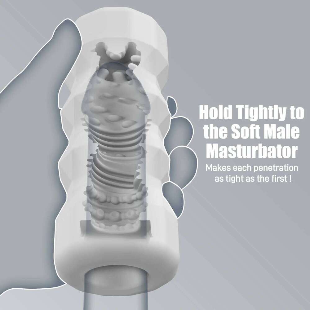 Soft Pussy Toys Vagina Endurance Exercise Portable Airplane Egg Trainer Male Masturbation Cup Adult Sex Toy for Men W260305