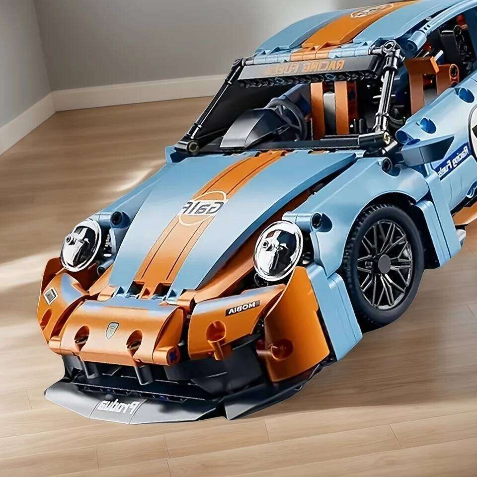 City technological 911 Compete Speed Race Car RC Building Block Famous Supercar Drift Racing Brick Boy Festival Toys Gifts Z260305