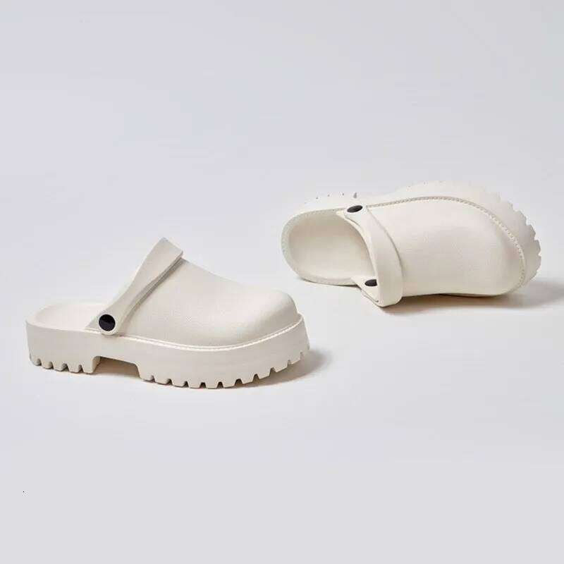 Litfun Summer Fashion Platform Sandals For Outdoor Anti-slip Thick Sole EVA Beach Slippers Women New Comfort Garden Shoes