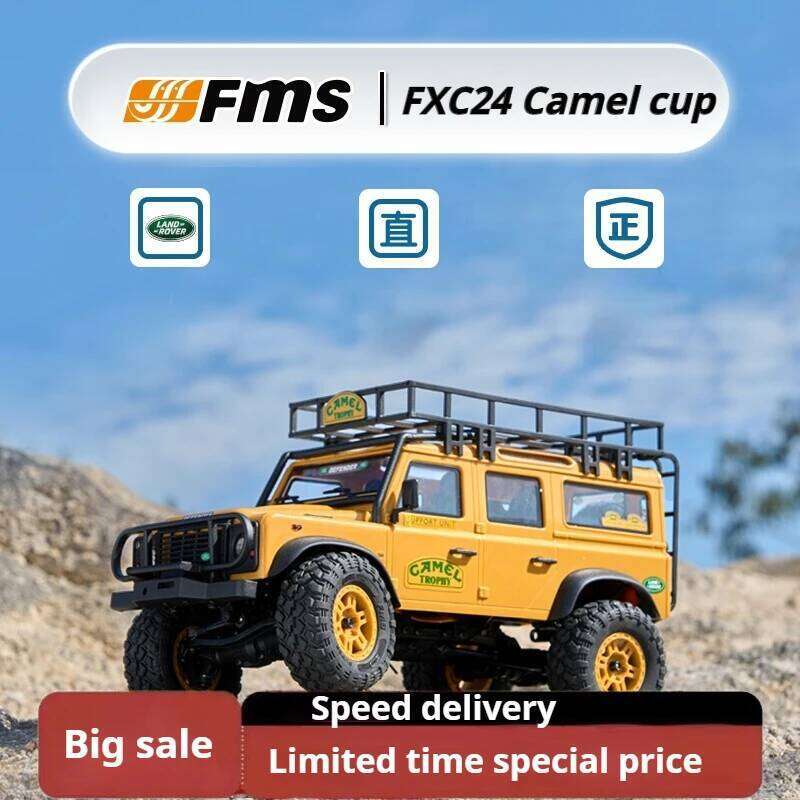 FMS 1:24 FCX24M Camel Trophy Series RC Remote Control Off-Road Four-Wheel Electric Vehicle Model Toy Climbing Car RTR C260305