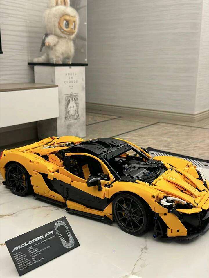 3900PCS McLaren P1 Assembled Building Block Sports Car Racing Model Toy Adults High-Difficulty Educational Gift for Boys and Z260306