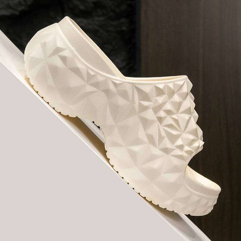 Women's Chunky Platform Slippers Summer Comfort Soft Thick Bottom Slides Woman for Sandals New Open Toe Non-slip Beach Shoes