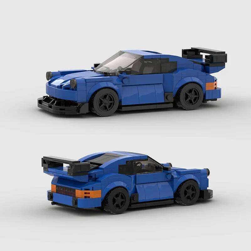 MOC Model City Racing Car Speed Sports Building Blocks Bricks Sets Technique Supercar Racers Vehicles Kits Toys Gift Z260305