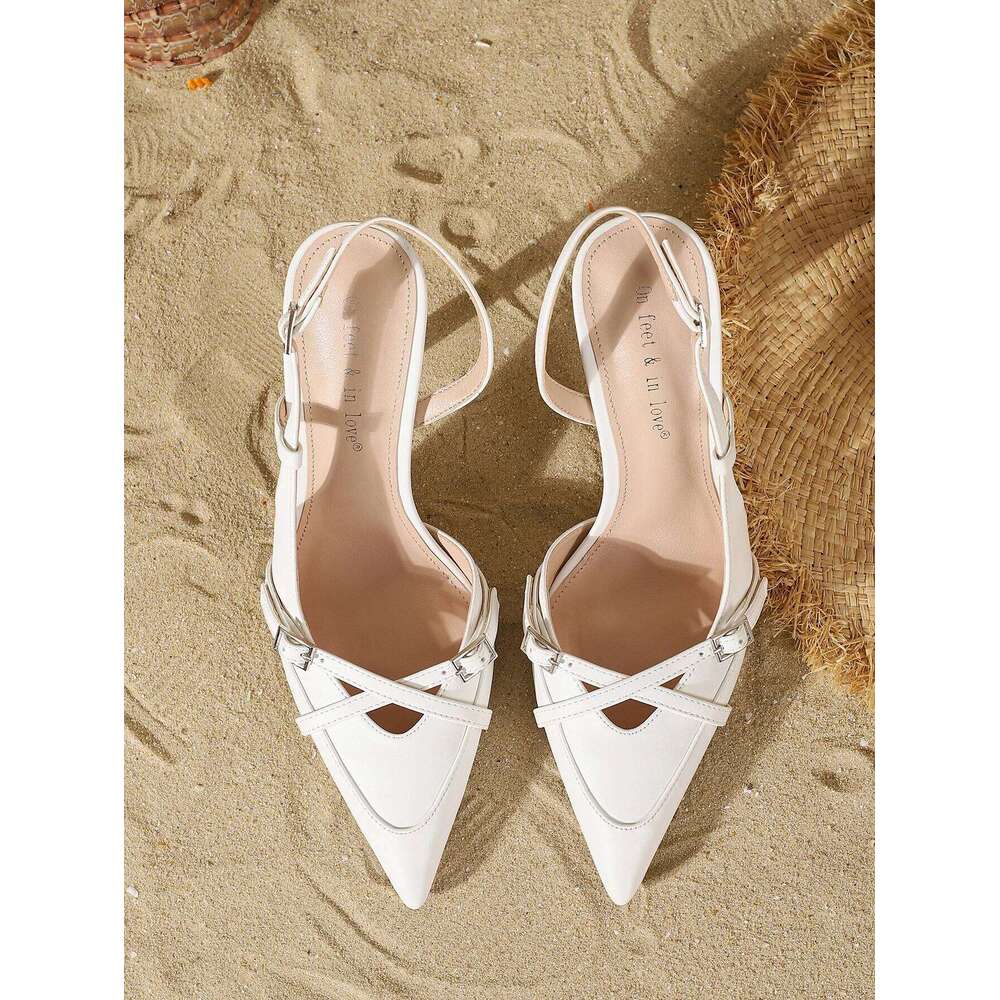 Fashionable Elegant Women's Pointed-Toe High Comfortable Minimalist Versatile Stiletto Heels