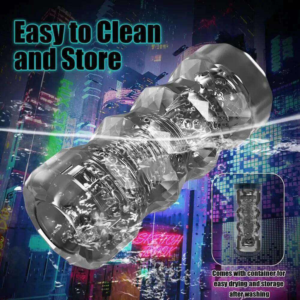 Male Masturbator Soft Toys Vagina Adult Endurance Exercise Sex Products Men's Pussy Pocket Cup For Men Dick Sucker W260305