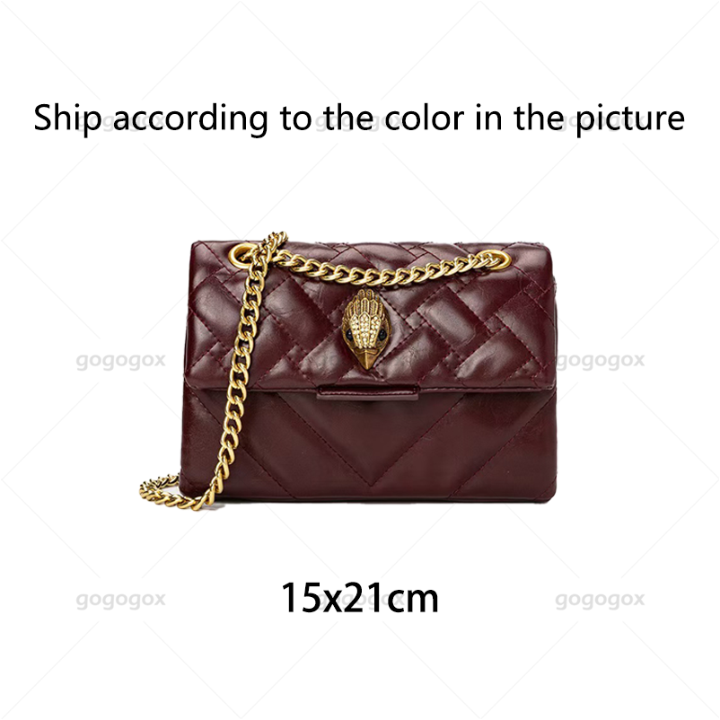 Designer kurt bag shoulder bag kurt gegierr purse rainbow eagle head mini purse women evening party bag geiger black crossbody designer fashion handbags colours