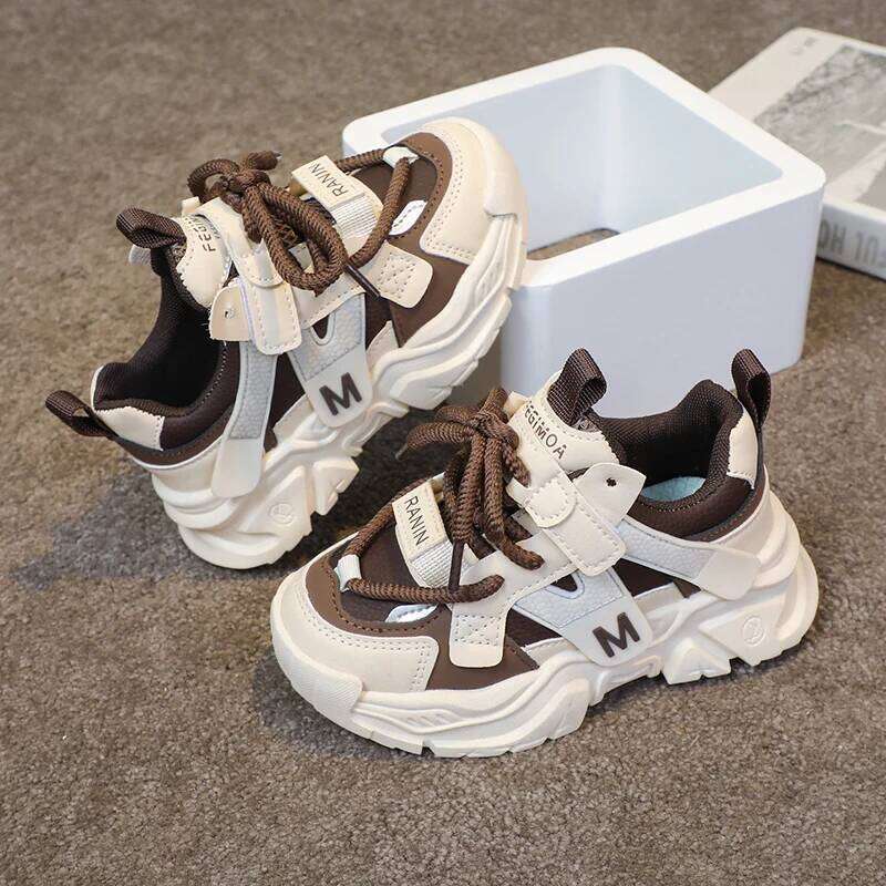 Children Cool Chunky New Design Sports Shoes Sneakers for Girls and Boys 26Y0304