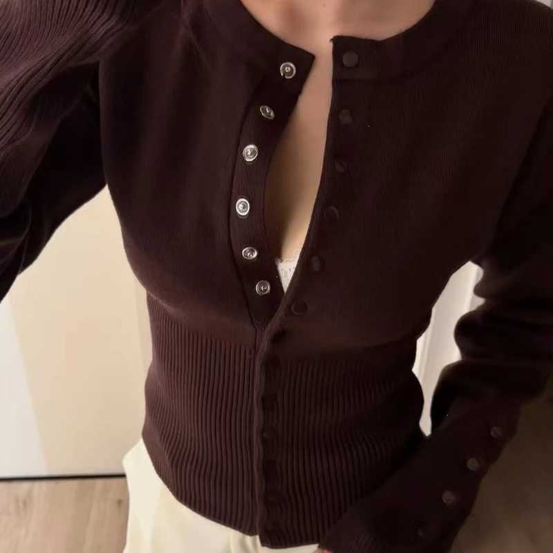 Pink Twist Cotton Long Sleeve Knitted Cardigan Women Simple Button Casual Preppy Style Jumper Sweet Cute Simple Sweater Top New M260306