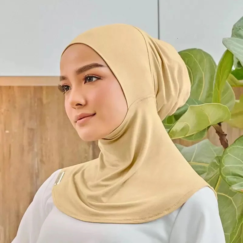 Ramadan Islamic Muslim Underscarf Women Veil Hijab Head Scarves Muslim Women Scarf Turbans Head For Woman Hijabs Caps Hat 260304