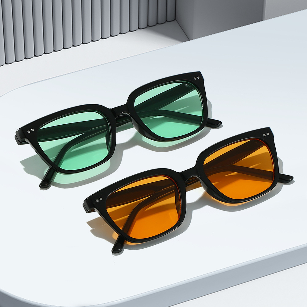 New Korean-style trendy boys, UV protection sunglasses for girls, sunshade sunscreen glasses, fashionable and versatile