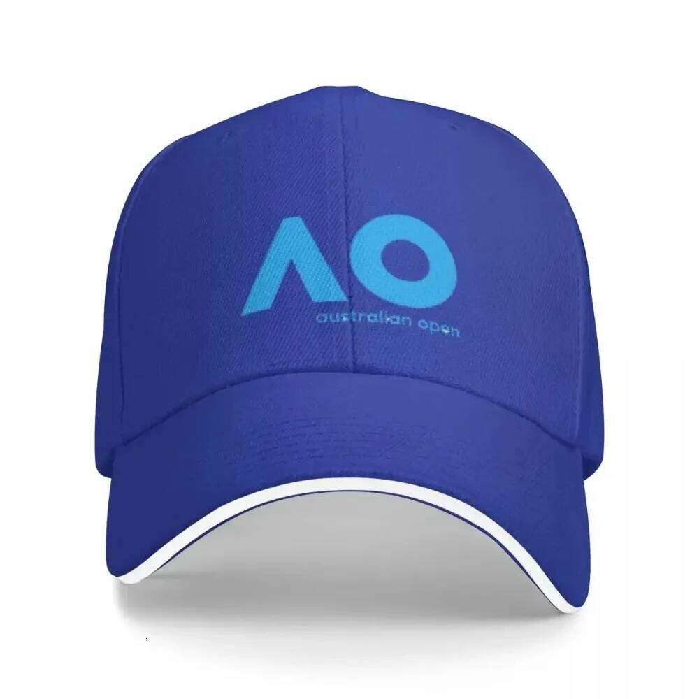 Australian Open AO Blue Version Cap Fashion Casual Caps Adjustable Hat Hip Hop Summer Unisex Baseball Hats Y260304