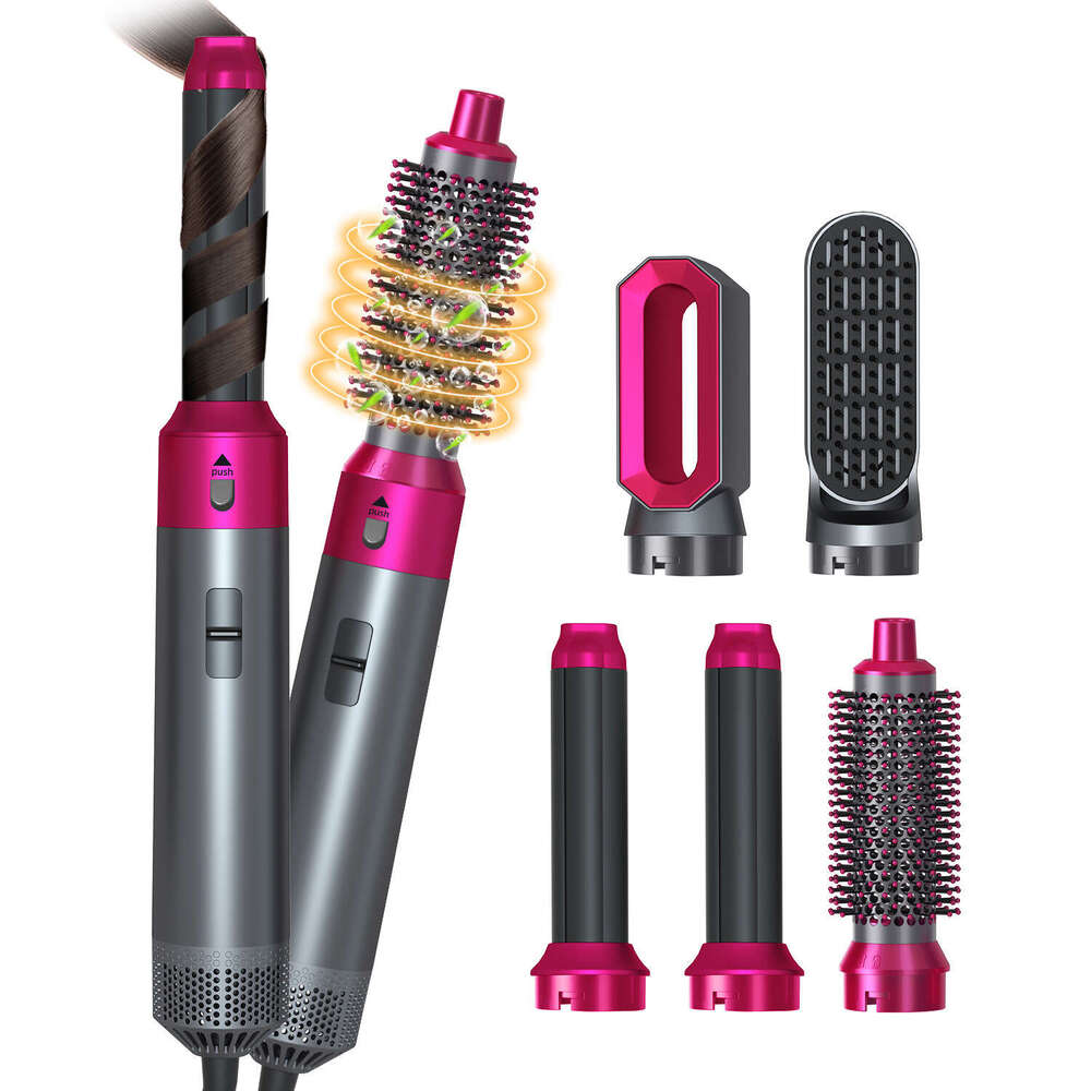 Famous Brand Cross Border Hot Selling In Air Straightening Curling Home Blow Comb Personal Use CKS