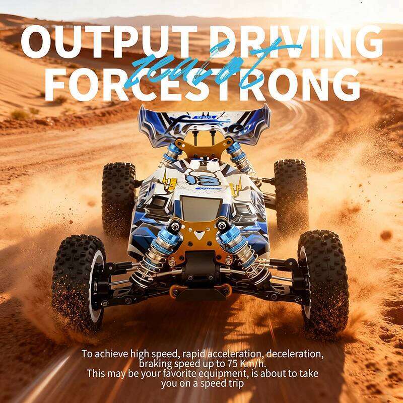 WLtoys Fast RC Cars For Adults 1:12 Brushless 4WD Racing Car 75km/h High-Speed Electric Remote Control Vehicle Christmas Gifts C260305