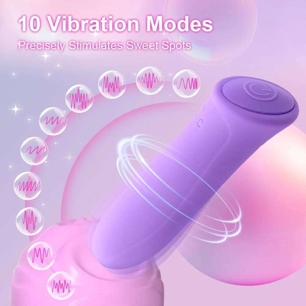 Wholesale Mini Bullet Vibrator for Women Sex G-spot Clitori Stimulator Female Maturbator Vagina Vibration Adult Erotic Toys W260305