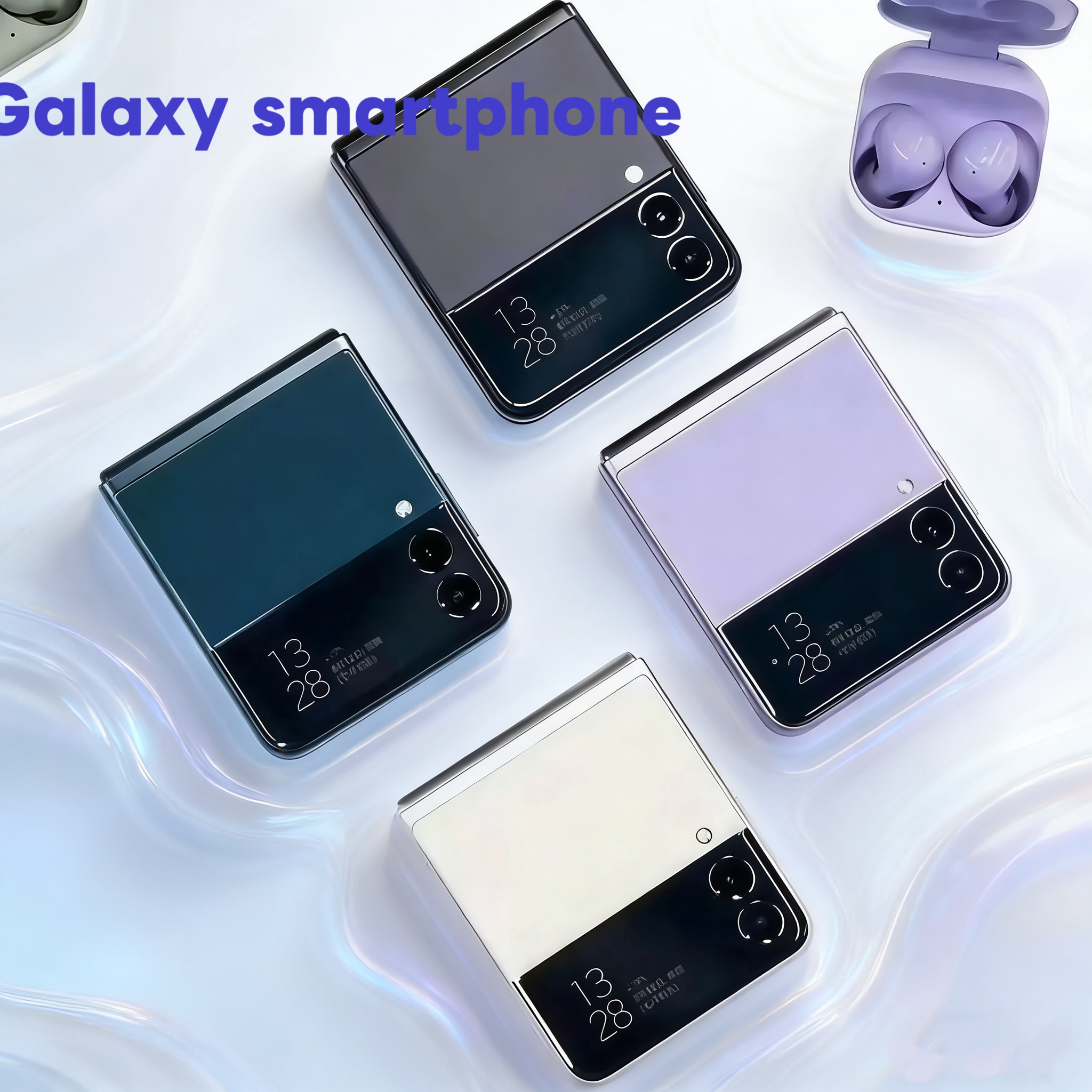 90% of Samsung Galaxy Z Flip3 smartphones have 256GB of storage.