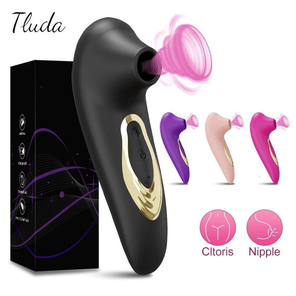 Clit Sucker Sucking Nipples Stimulator Clitoris Vibrator Female Masturbator Adult Goods Sex Toy for Women 18+ W260305