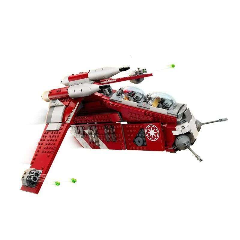 1083PCS Coruscant Guard Gunship Spaceship Building Blocks With 5 Figures Starfighter Assemble Bricks Toys Children Adult Gift Z260305