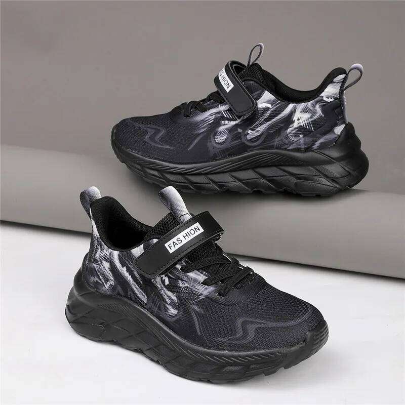 Kids Casual Breathable Running Tennis Children Sneakers Girls Fashion Gradient Designer Sports Shoes Outdoors 26Y0304