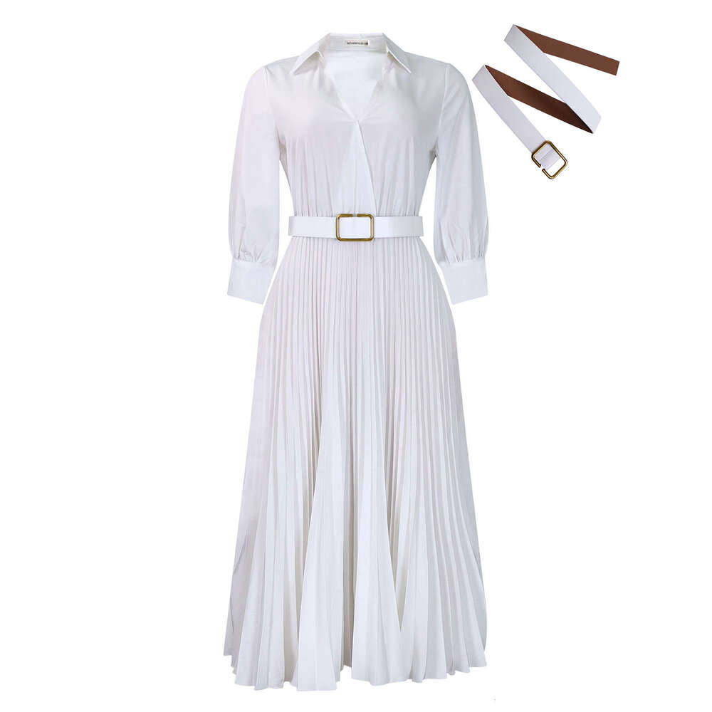 Independent website foreign trade 2026 summer new European and American women's clothing solid color plus-size cross-border dress