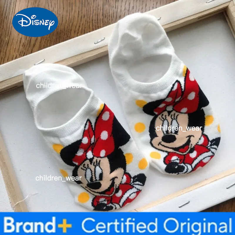 Disney Mickey Mouse Casual Boat Socks Men and Women Cartoon Colour Breathable Comfortable High Quality Ankle Socks birthday Gift H260306
