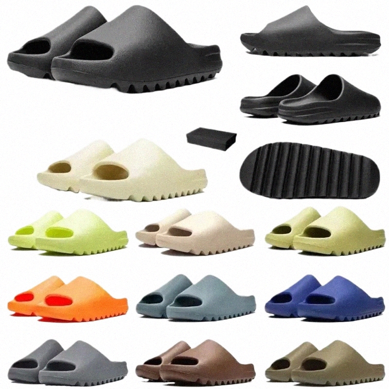 designer slides soft sandals EVA sliders foam runners comfortable beach slippers onyx sand designer original s4Z0#