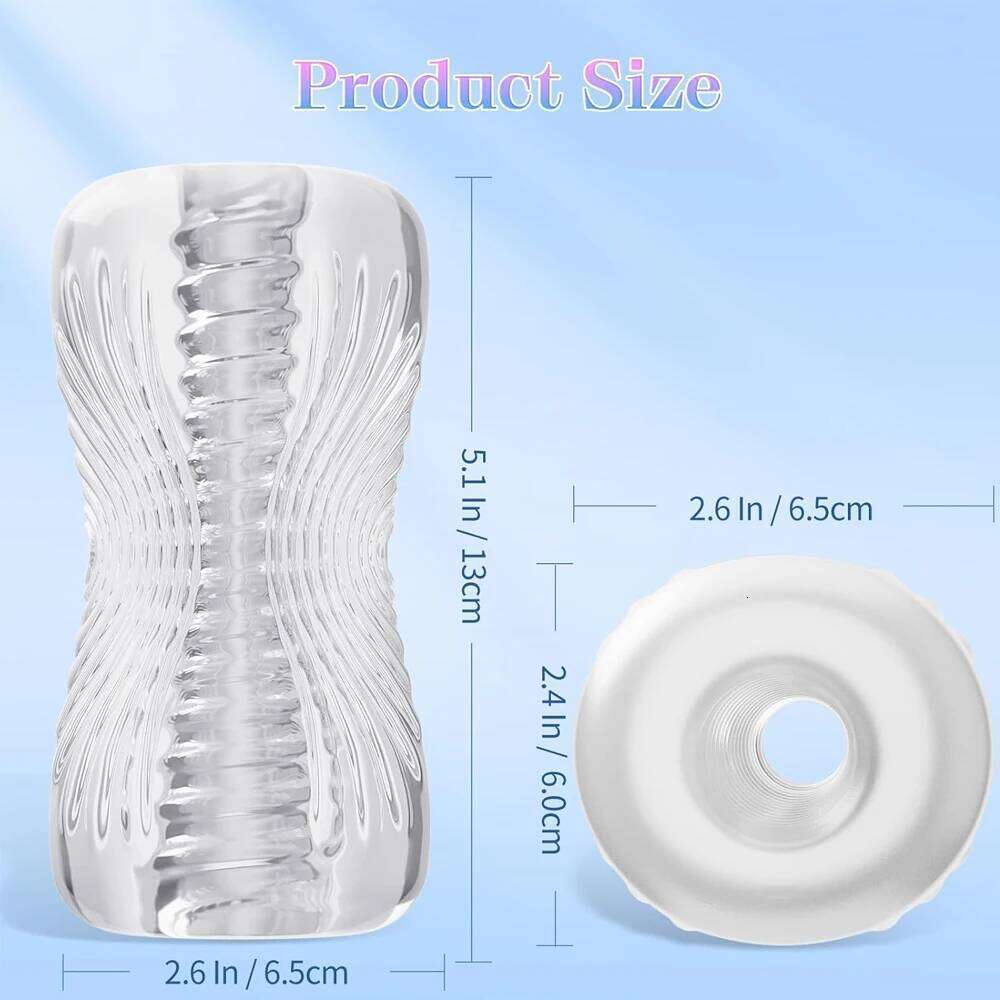 Masturbator Pocket Pussy TPE Male Masturbation Sleeve Penis Training 3D Realistic Texture Couple Adult Sex Toys & Game W260305