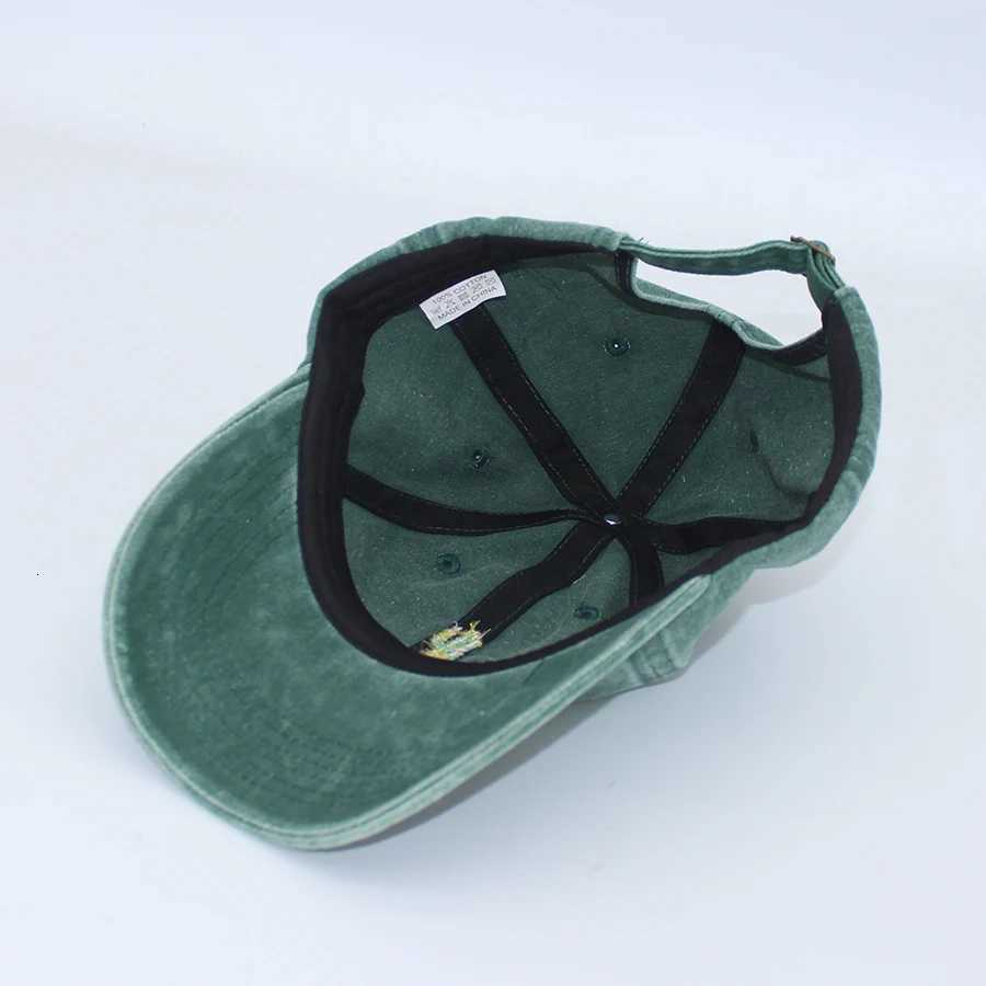 Mini Cactus Embroidery vintage soft Baseball caps Men Women Water Washed Hat Sports Fishing Dad Visor Summer Autumn Peaked cap S260306