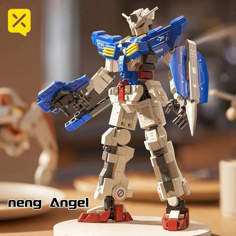 DIY Mecha Building Blocks Set Movable Joints Assemble Action Figure Collectible Model Construction Assembly Toy Gift Kids Adults Z260305