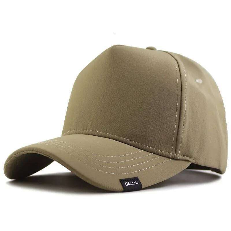 Brand Oohmy Baseball Hat for Men and Women, Quick Dry Hard Top, High Crown, Sports Hip Hop Caps, Big Head, Outdoor, Y260304