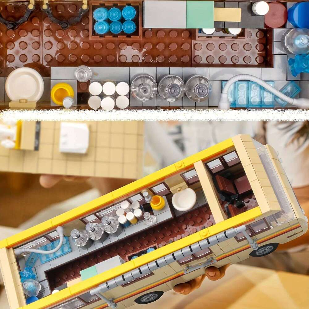 986pcs Breaking Bad Building Set Bus Accessories Educational DIY RV Toy Birthday Party Favor For Boys Girls Christmas gift Z260305