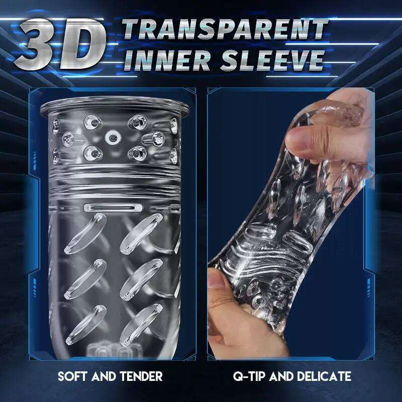 HESEKS Automatic Man Masturbator with Bluetooth Masturbators Silicone Pussy Vaginas Sex 18 Toys For Men W260305