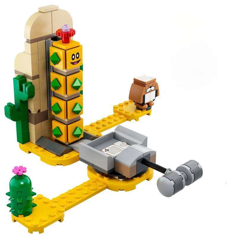 Compatible with Brothers Building Blocks Adventure Game Series Super Desert Key Thorn Ball Expansion Level 71363 Toy Z260306