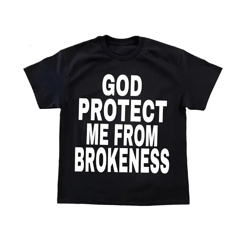 EMO Y2K Cotton T-shirt Punk Harajuku Letter Trendy Short Sleeve Grunge Gothic Retro Top Hip Hop Oversized Casual Tee Men Women 260304