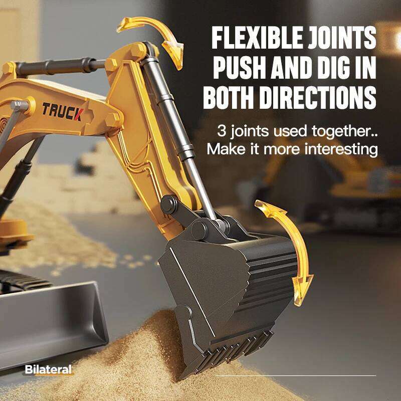 Large alloy remote control excavator toy car, little boy electric excavator, car engineering vehicle, children's shovel C260305