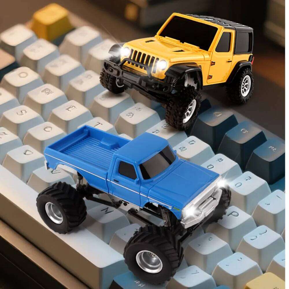 Toys 1/36 Crawler 4WD Mini Radio Off-road Vehicles Light System RC Car Remote Control Hobby Model Gift For Boys C260305