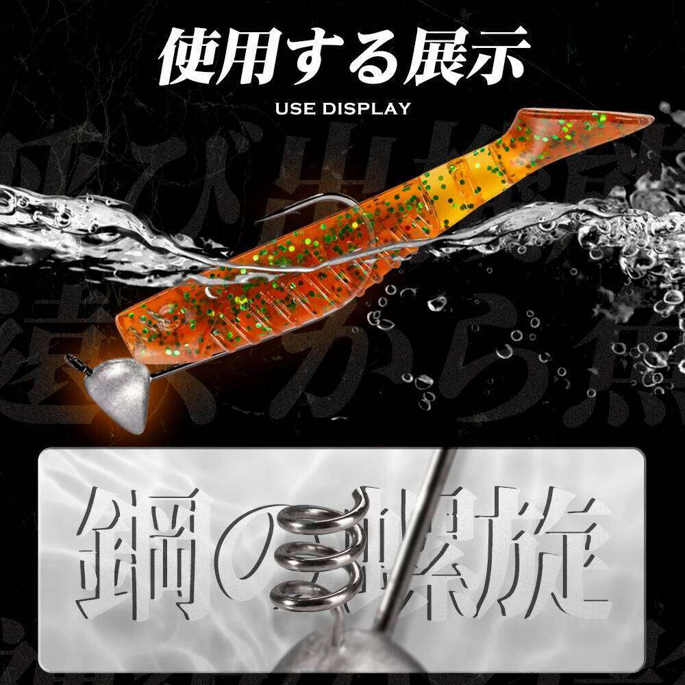 Hunthouse 3.5g 5g 6.5g 4pcs/bag shaky head jigs Soft hook Flat-Faced Shakey Jig Fishing Tackle for Lure Accessories S260305