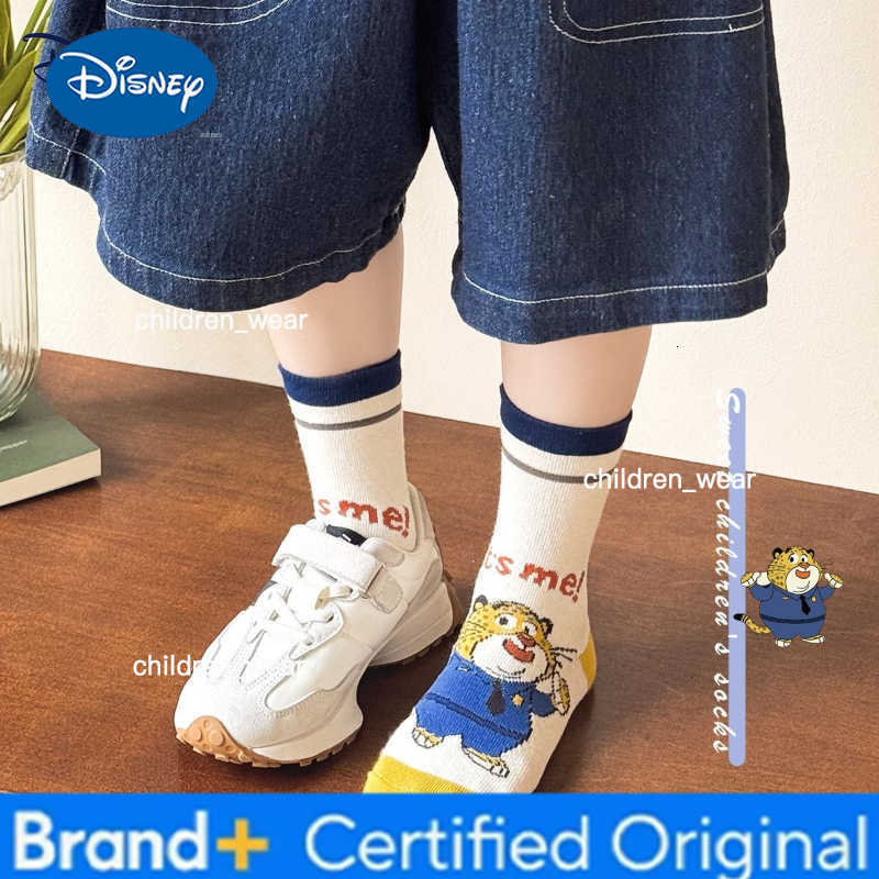 Disney Zootopia Cartoon Anime Cute Socks Judy Nick Childrens Pure Cotton Elastic Autumn/Winter Warm Short Socks gift fro kid H260306