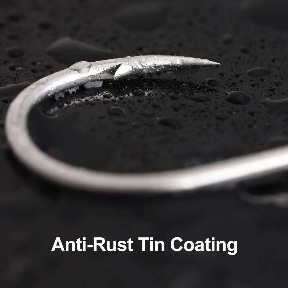 JIGGING PRO 30pcs High Carbon Steel Hooks 2/0 3/0 4/0 5/0 Sharp Durable Barbed Fishhook Fishing Accessories S260305