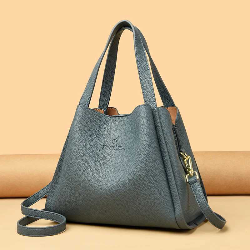 Casual Tote Bags Female Handbag Large Capacity Shoulder Bag for Women Ladies Vintage PU Leather Crossbody Bag Sac A Main H260306