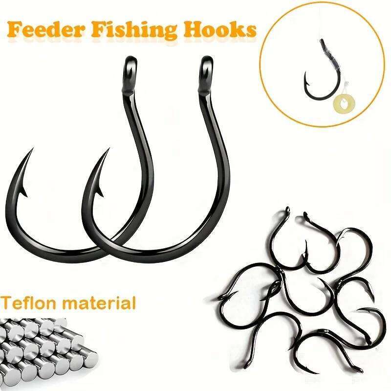 30pcs/50pcs Fishing Accessories - Pop Up Boilies Carp Hooks -Method Feeder Rigs Hook S260305