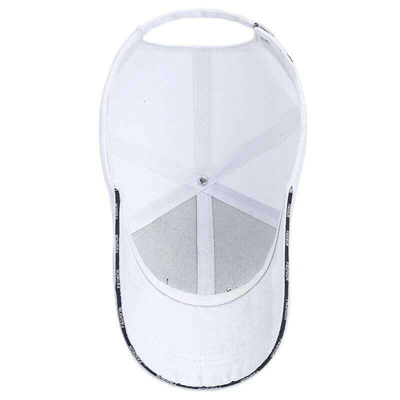New baseball spring autumn, casual letter sunshade duckbill cap for young male and female students, couple hat Y260304